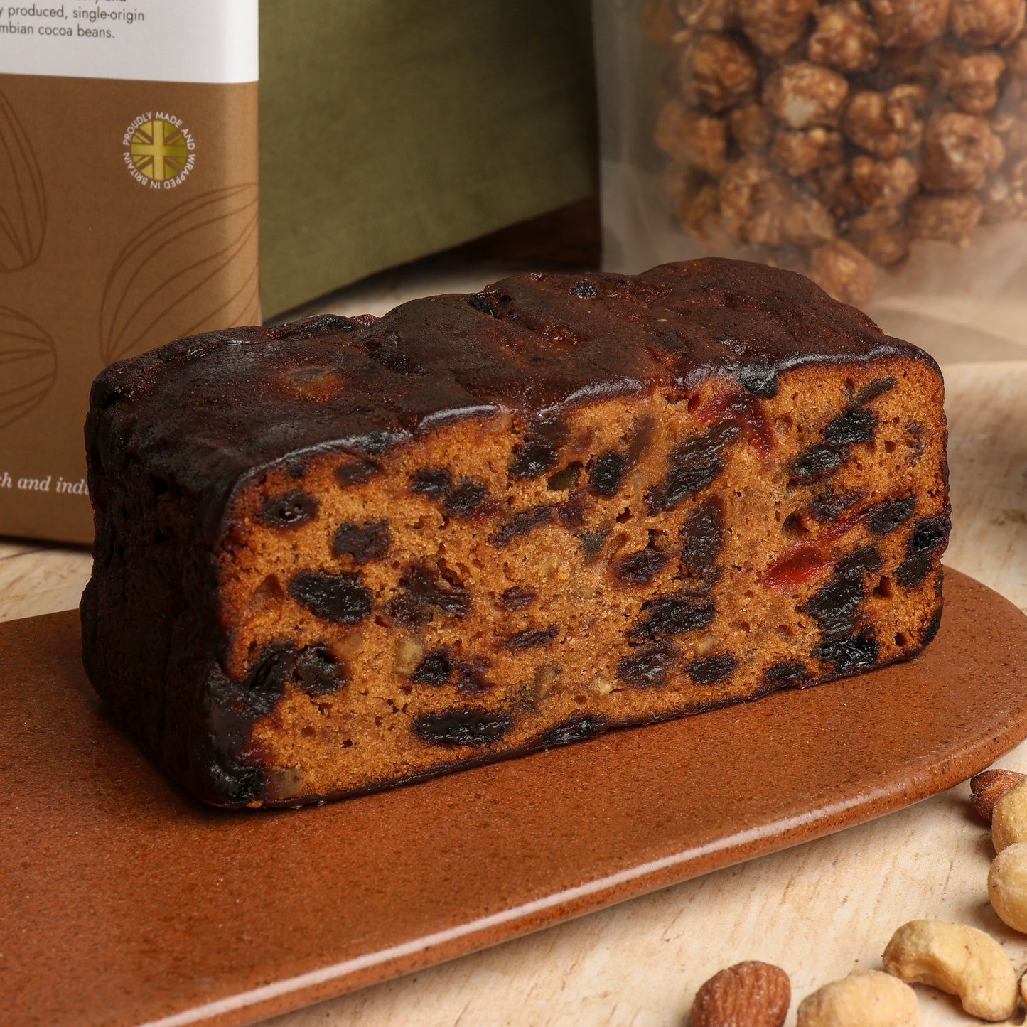 Close up of products in food & Wine Lovers Gift, a luxury gift hamper from hampers.com UK