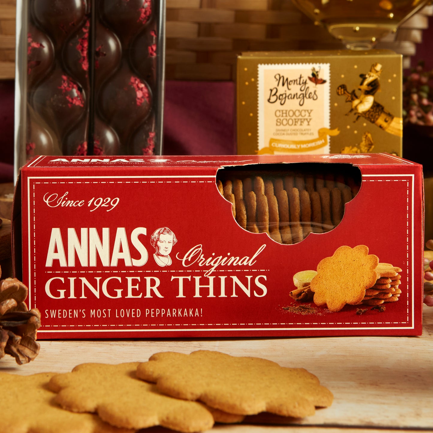 Annas Original Swedish Ginger Thin Biscuits