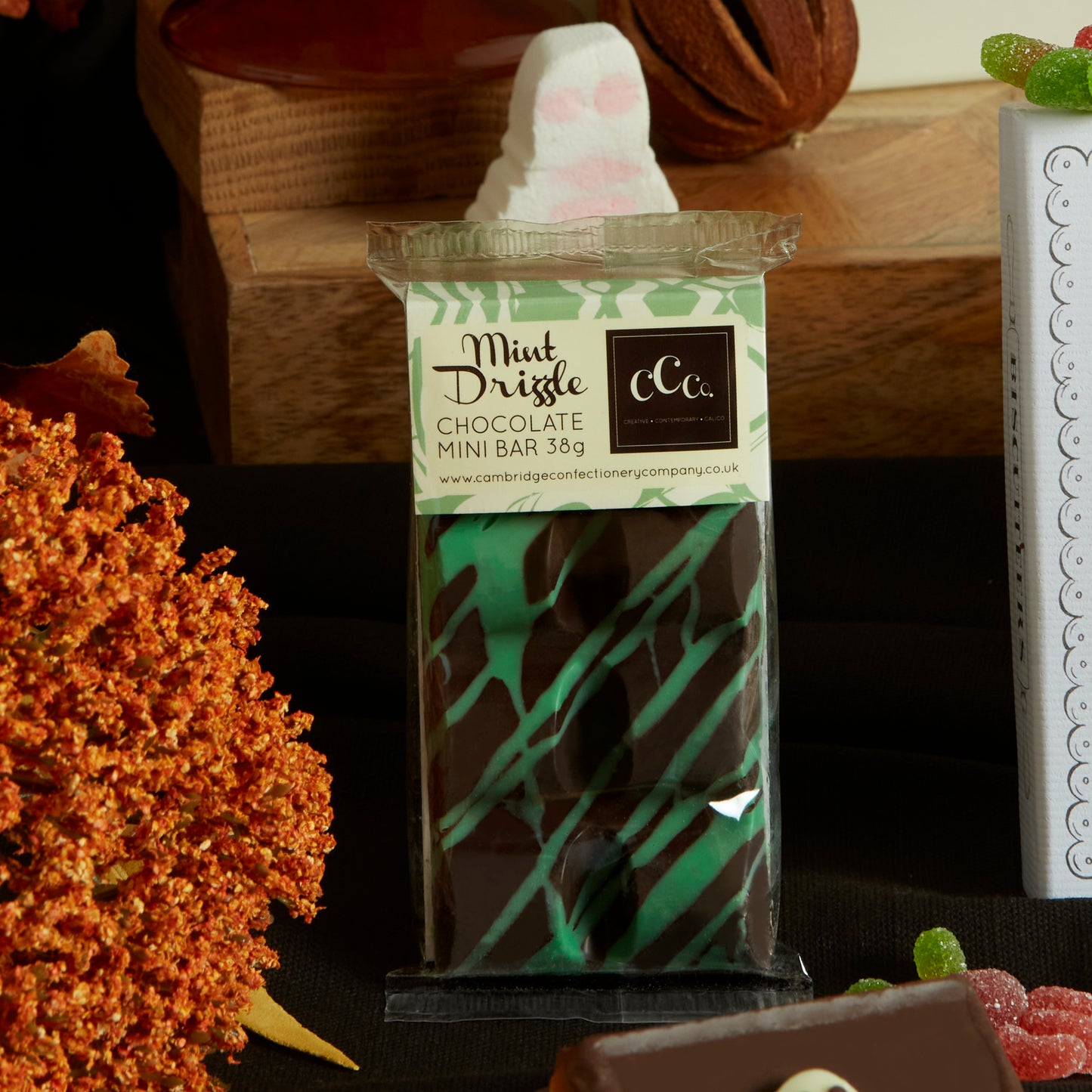 Cambridge Confectionary Company - Mint Drizzle Mini Chocolate Bar