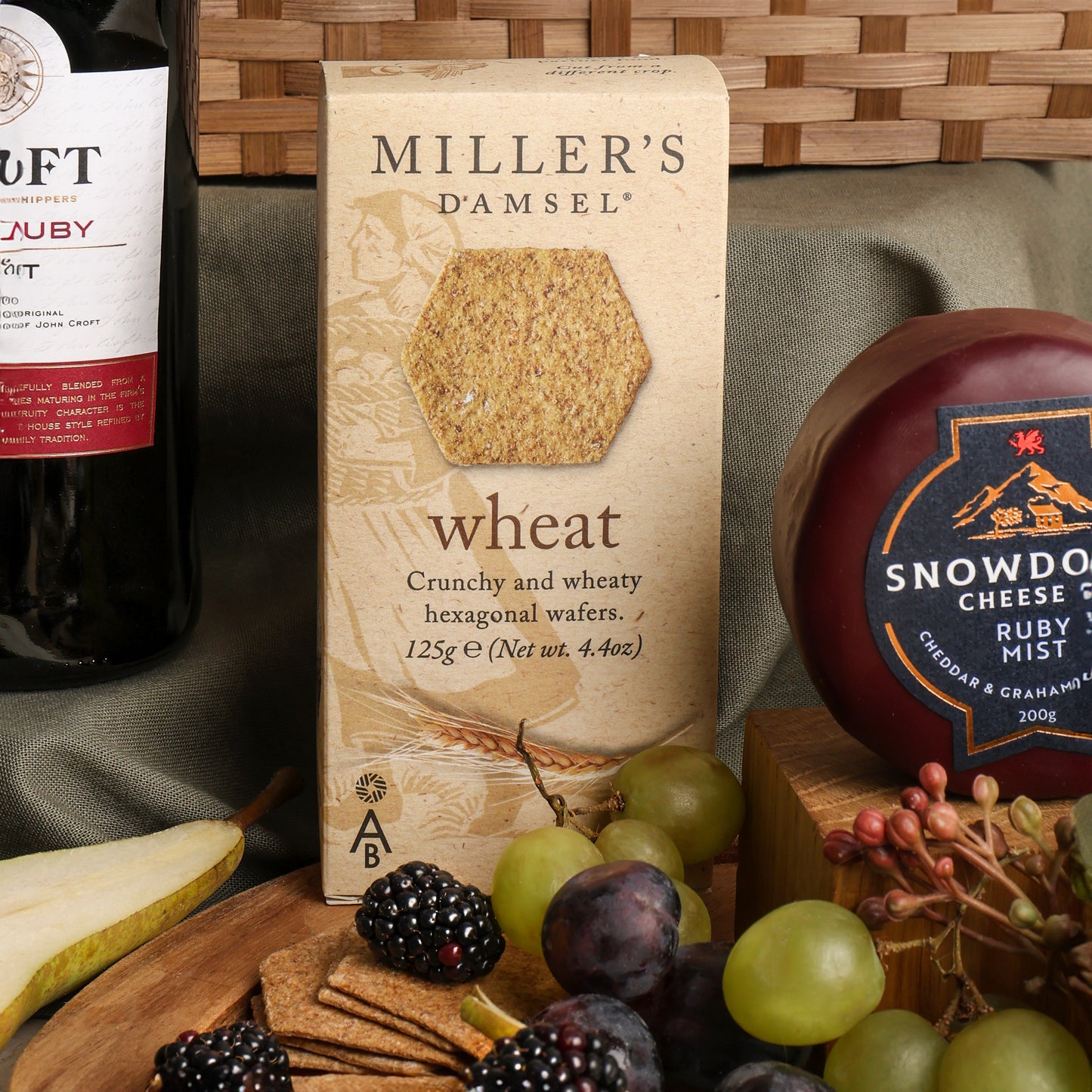 Luxury Port & Cheese Hamper