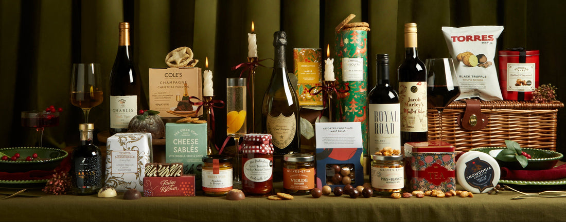 luxury Christmas gift hampers for him