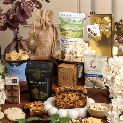 Main image of The Joyful Delights Hamper, a luxury gift hamper from hampers.com UK