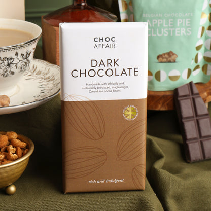 Close up of products in Traditional Treats Hamper, a luxury gift hamper from hampers.com UK