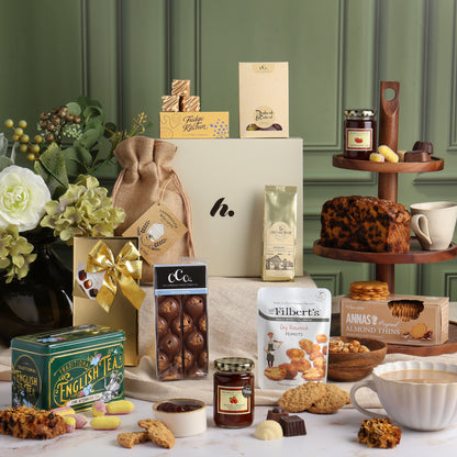 Main Image of Traditional Treats Hamper, a luxury gift hamper from hampers.com UK