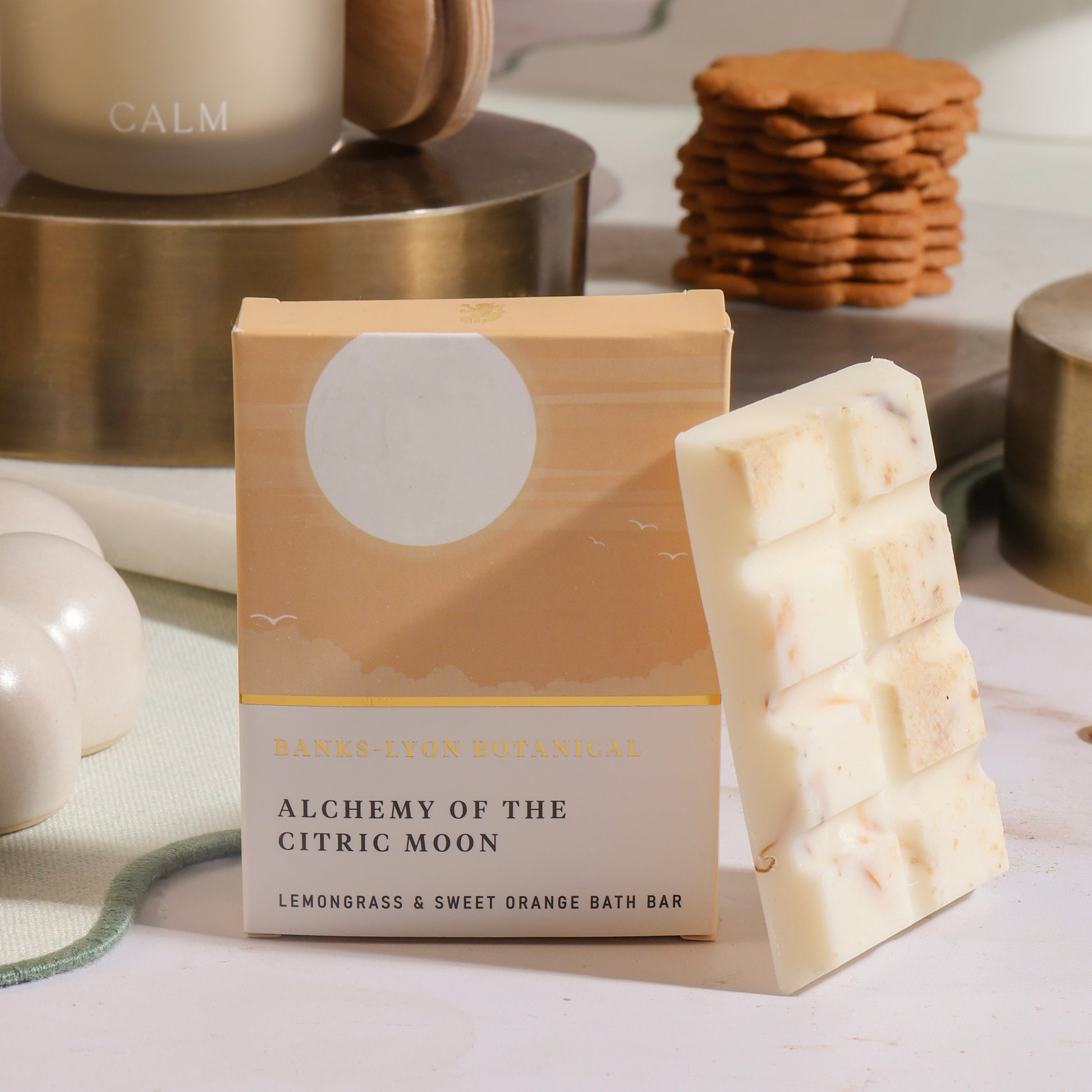 Close up of products in Self-Care Spa Hamper, a luxury gift hamper from hampers.com UK