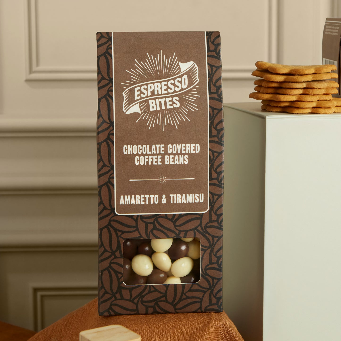 Close up of products in Luxury Coffee Lover's Hamper, a luxury gift hamper from hampers.com UK