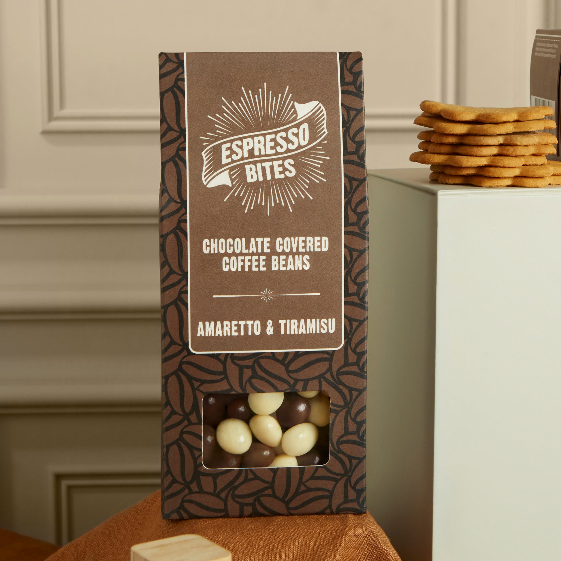 Close up of products in Luxury Coffee Lover's Hamper, a luxury gift hamper from hampers.com UK