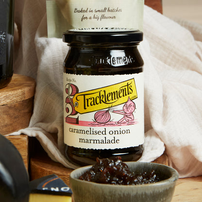 Close up of products in Luxury Food & Wine Basket, a luxury gift hamper from hampers.com UK