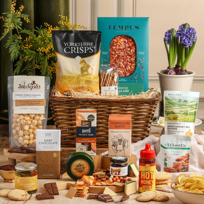 Main image of Springtime Feast Hamper, a luxury gift hamper from hampers.com UK