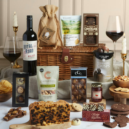 Main image of Classic Food & Drink Hamper, a luxury gift hamper from hampers.com UK