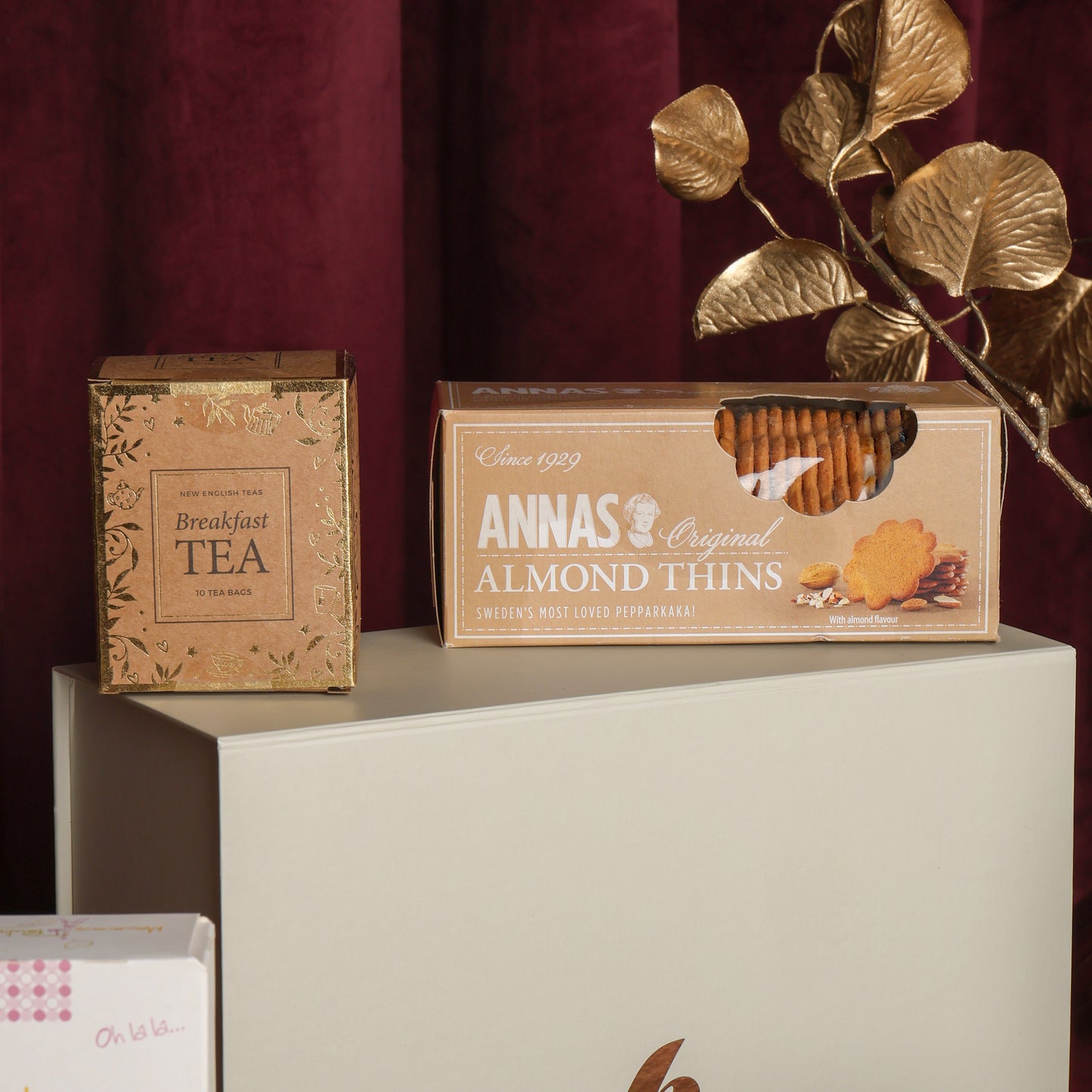 Afternoon Tea Delights Hamper, a luxury gift hamper from hampers.com UK