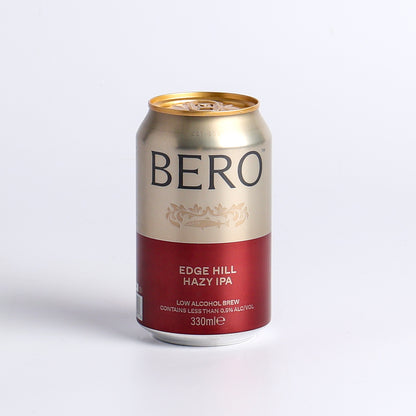Image of 355ml Edge Hill Hazy IPA by BERO, part of luxury gift hampers from hampers.com UK
