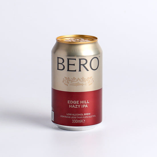 Image of 355ml Edge Hill Hazy IPA by BERO, part of luxury gift hampers from hampers.com UK