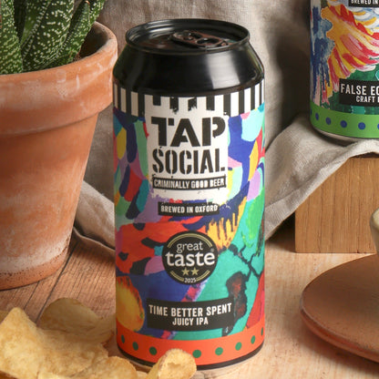 440ml 'Time Better Spent' Criminally Good IPA by Tap Social