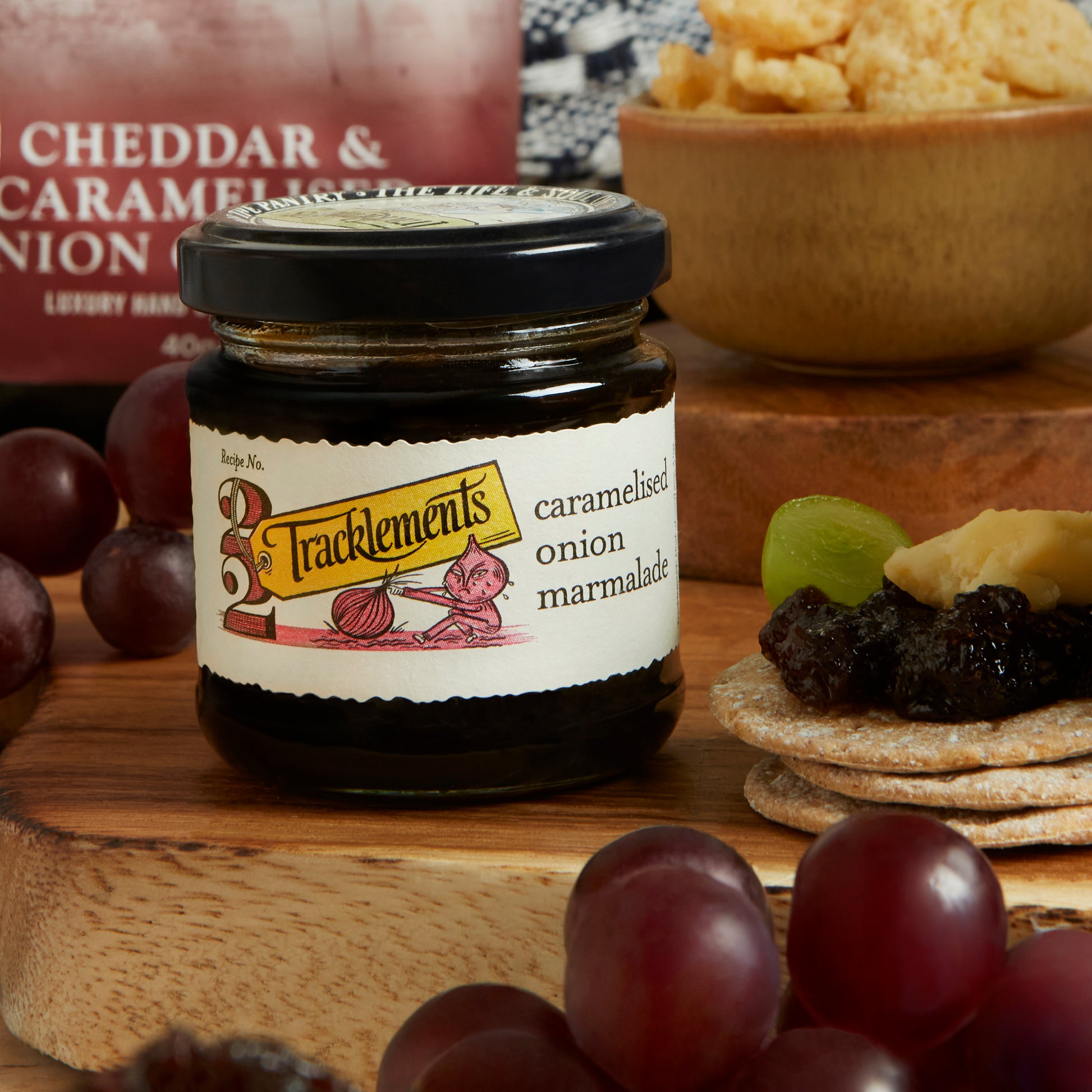 Close up of products in Craft Beer and Cheese Hamper, a luxury gift hamper from hampers.com UK