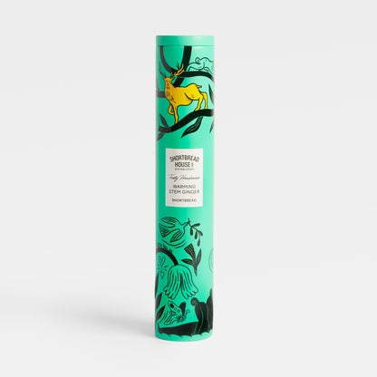 Image of Shortbread Biscuits with Warming Stem Ginger, part of luxury gift hampers from hampers.com UK