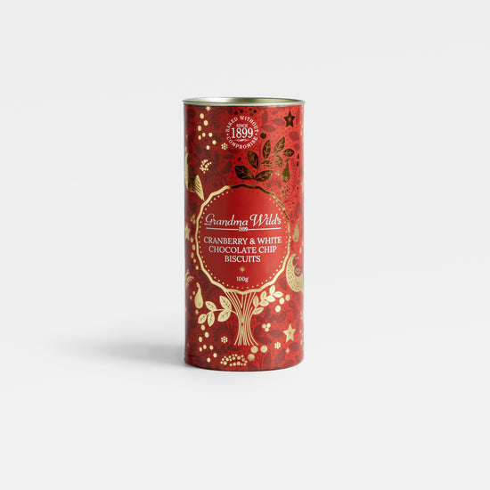 Cranberry & White Chocolate Biscuits by Grandma Wilds