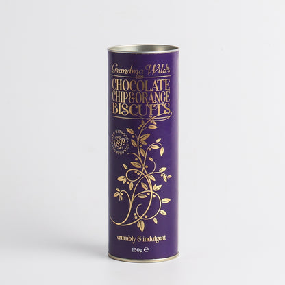 150g Chocolate Chip & Orange Biscuits by Grandma Wild's