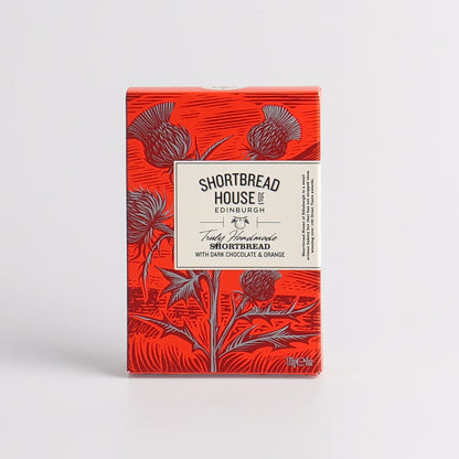 170g Box of Truly Handmade Dark Chocolate & Orange Shortbread Fingers