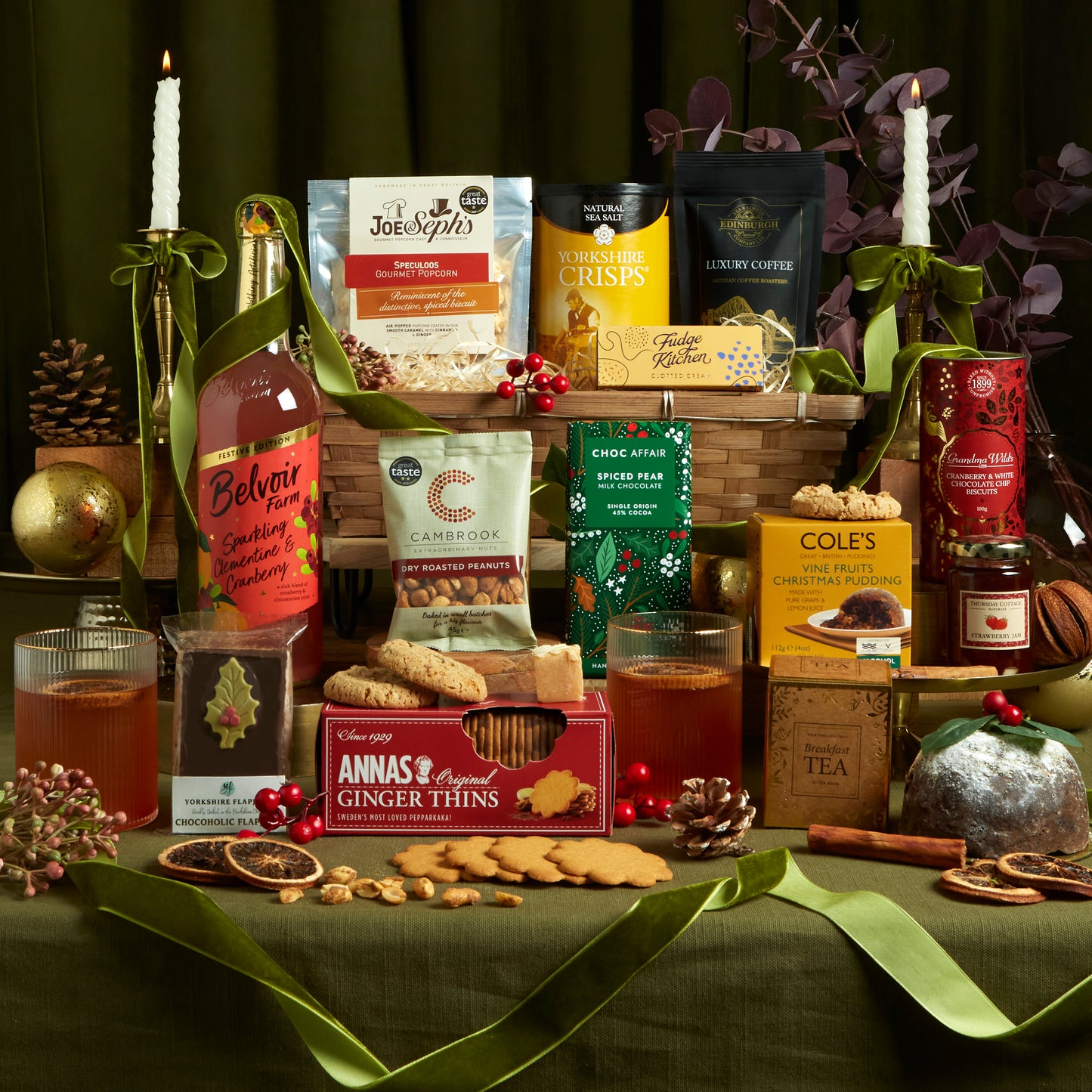Luxury of Joy Christmas Gift Hamper from hampers.com