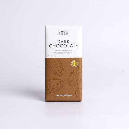 90g Classic Dark Chocolate Bar by Choc Affair