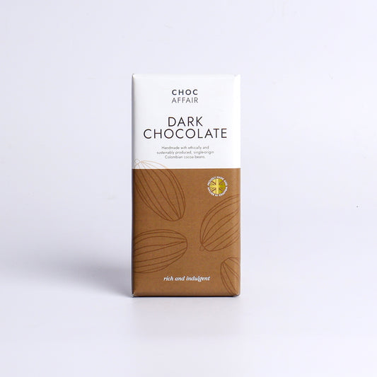 90g Classic Dark Chocolate Bar by Choc Affair