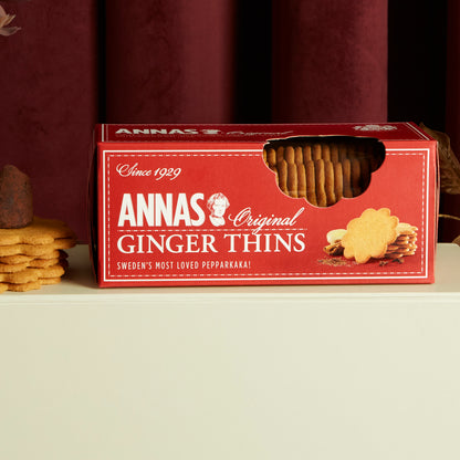 Annas Original Ginger Thins Biscuits