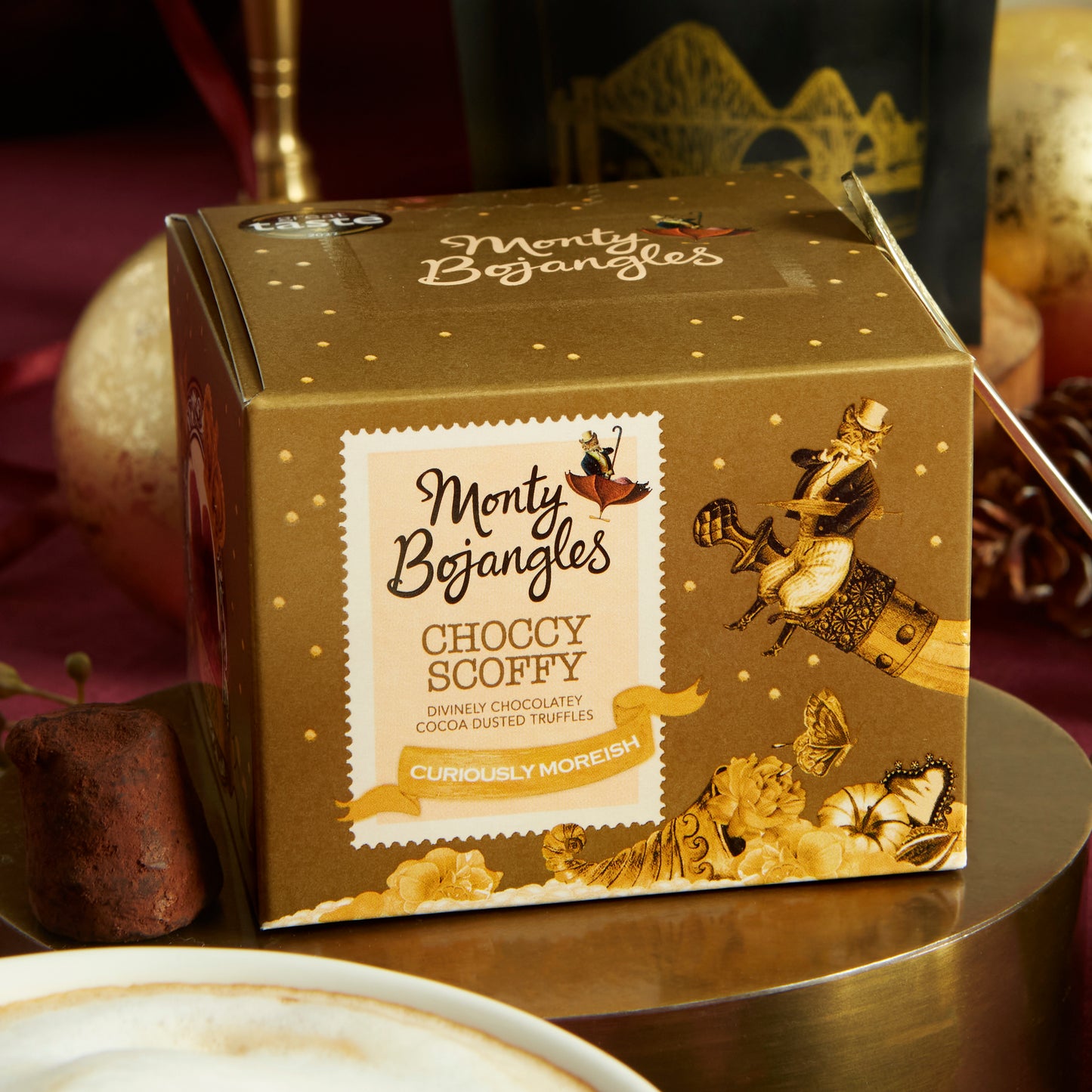 Monty Bojangles Choccy Scoffy Indulgent Truffles