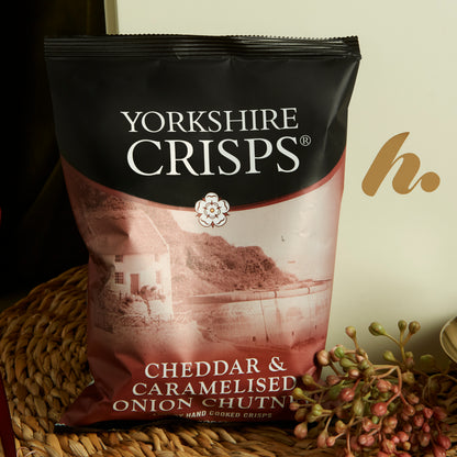 Yorkshire Cheddar & Caramelised  Onion Crisps