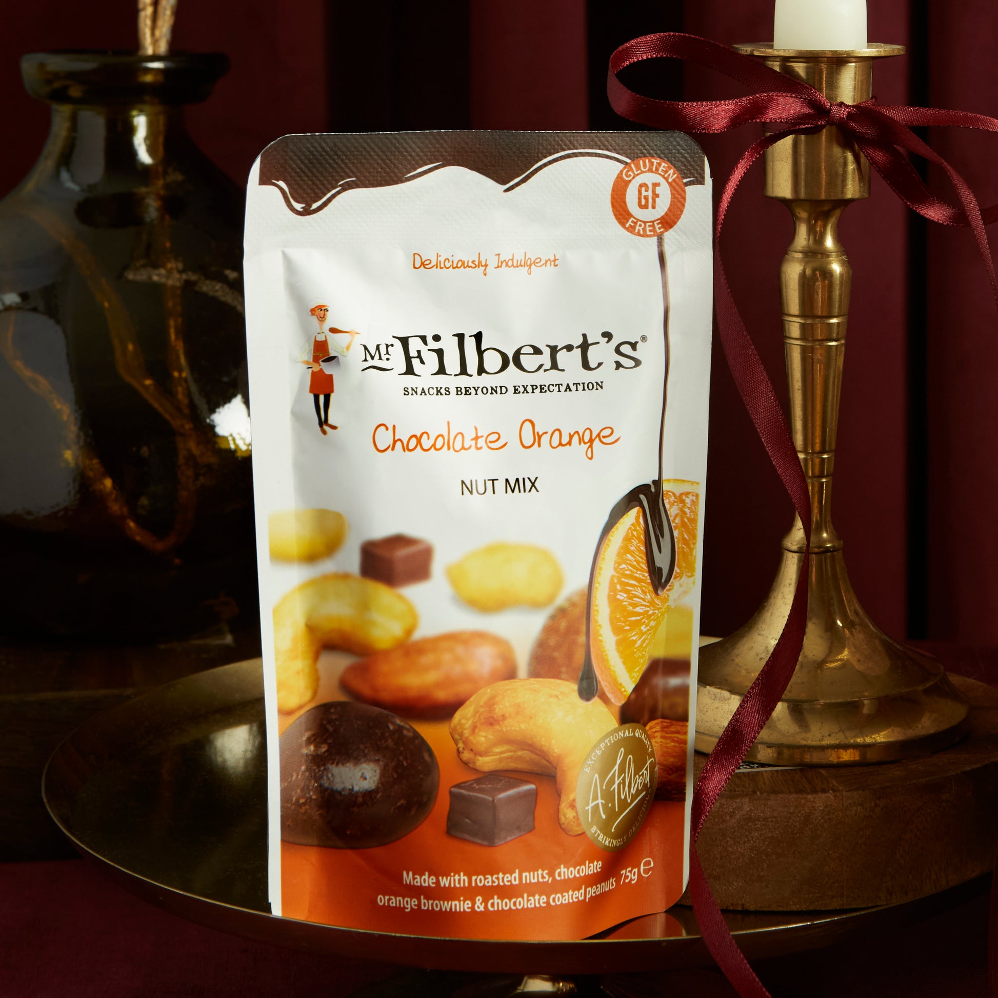 Mr Filbert's Festive Chocolate Orange Nut mix