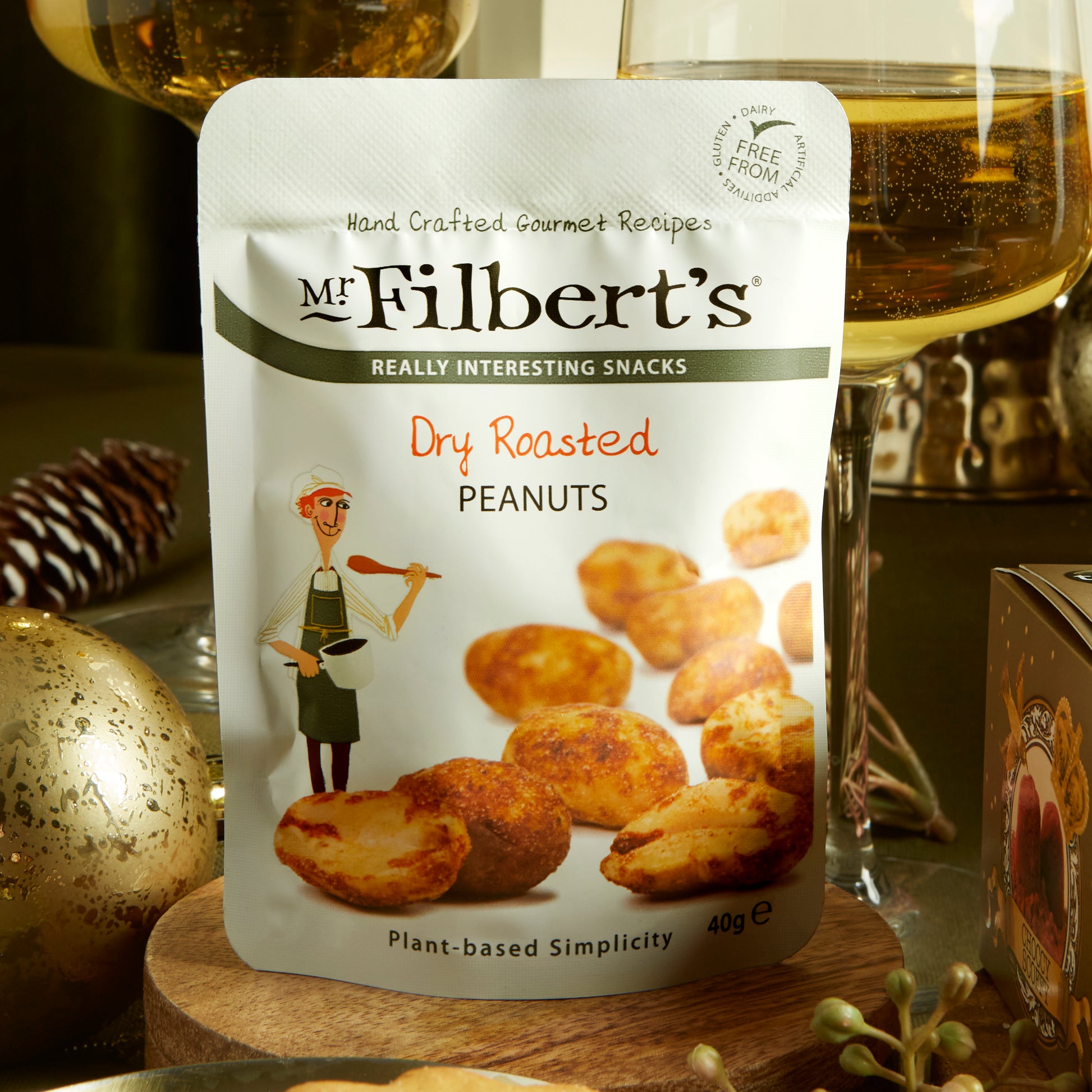 Mr Filbert's Premium Dry Roasted & Seasoned Nuts
