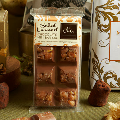 Gourmet Salted Caramel Mini Chocolate Bar 38g