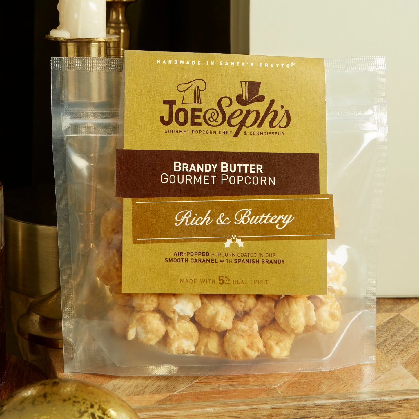 Joe & Seph's Brandy Butter Flavoured Gourmet Popcorn