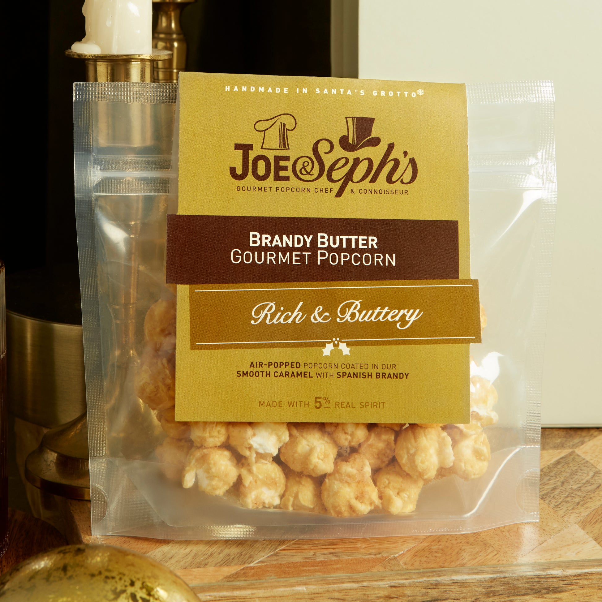 Joe & Seph's Brandy Butter Flavoured Gourmet Popcorn