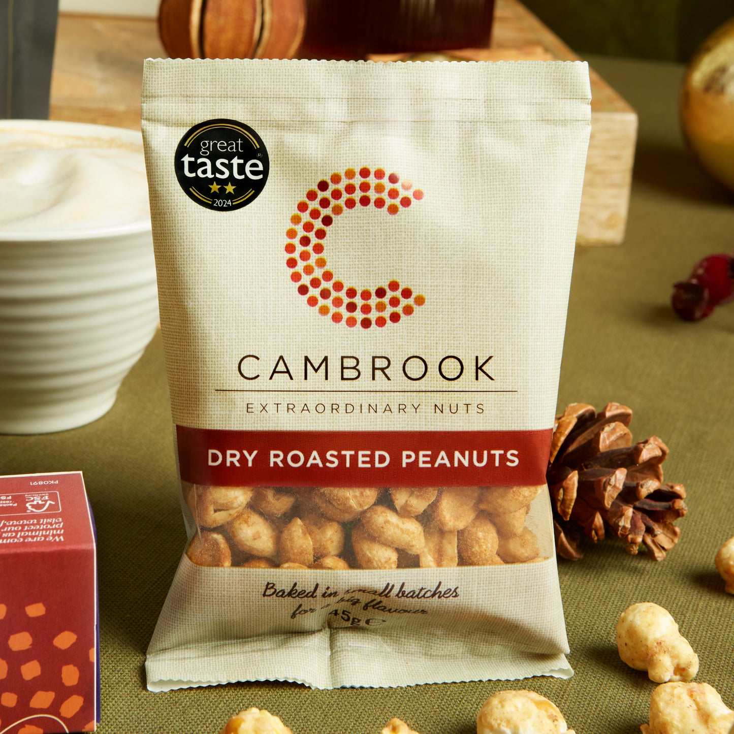 Cambrook's Premium Dry Roasted Peanuts for Festive Snacking