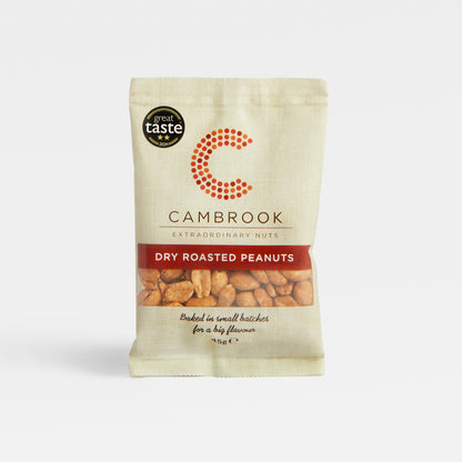 Image of 45g Dry Roasted Peanuts by Cambrook, part of luxury gift hampers from hampers.com UK