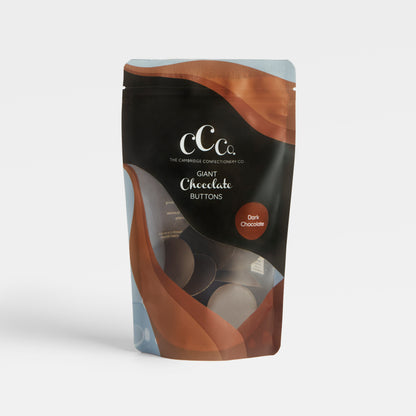 Image of Dark Chocolate Buttons, part of luxuy gift hampers from hampers.com UK