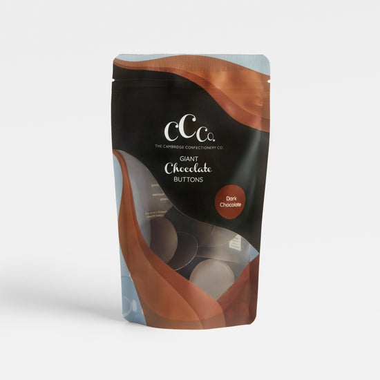 Image of Dark Chocolate Buttons, part of luxuy gift hampers from hampers.com UK