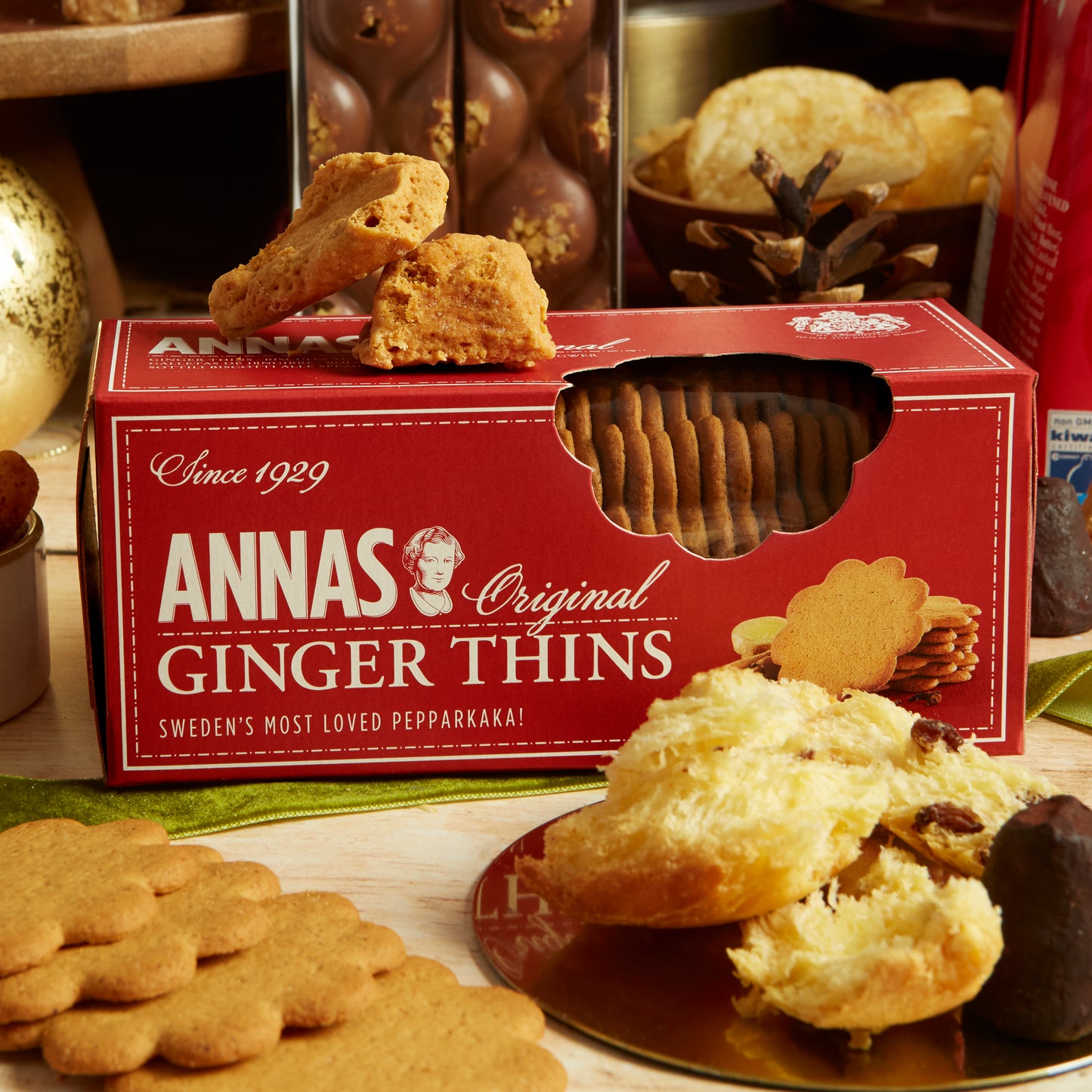 Anna's Original Swedish Traditional Ginger Thins