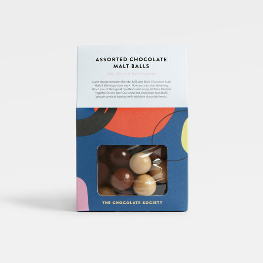 150g Assorted Malt Balls by The Chocolate Society