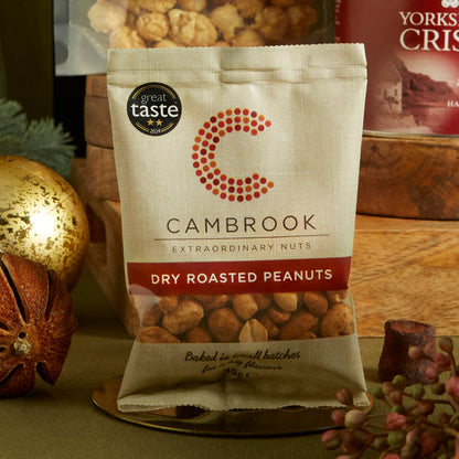 Cambrook's Great Taste Award Winning Dry Roasted Peanuts for Christmas
