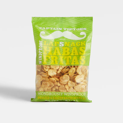 Image of 201g 'Habas Fritas' Roasted & Salted Broad Beans by Olives Et Al, part of luxury gift hampers from hampers.com UK