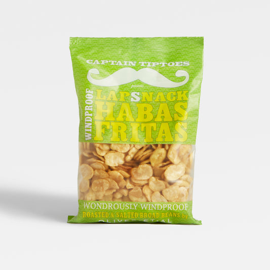 Image of 201g 'Habas Fritas' Roasted & Salted Broad Beans by Olives Et Al, part of luxury gift hampers from hampers.com UK