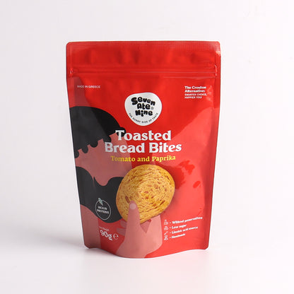 90g Toasted Bread with Tomato & Paprika by Seven Ate Nine