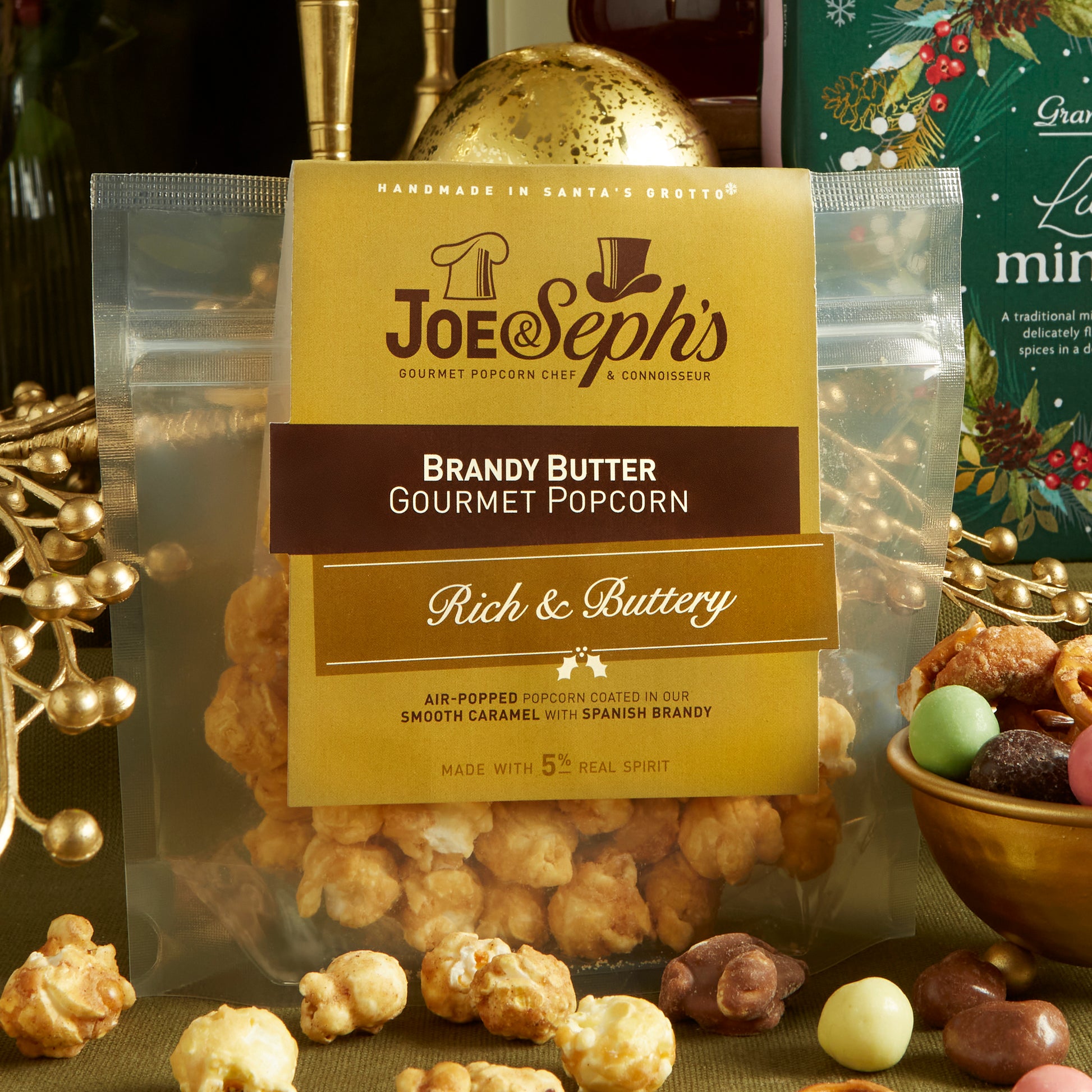 Joe & Seph's Brandy Butter Flavoured Gurmet Popcorn