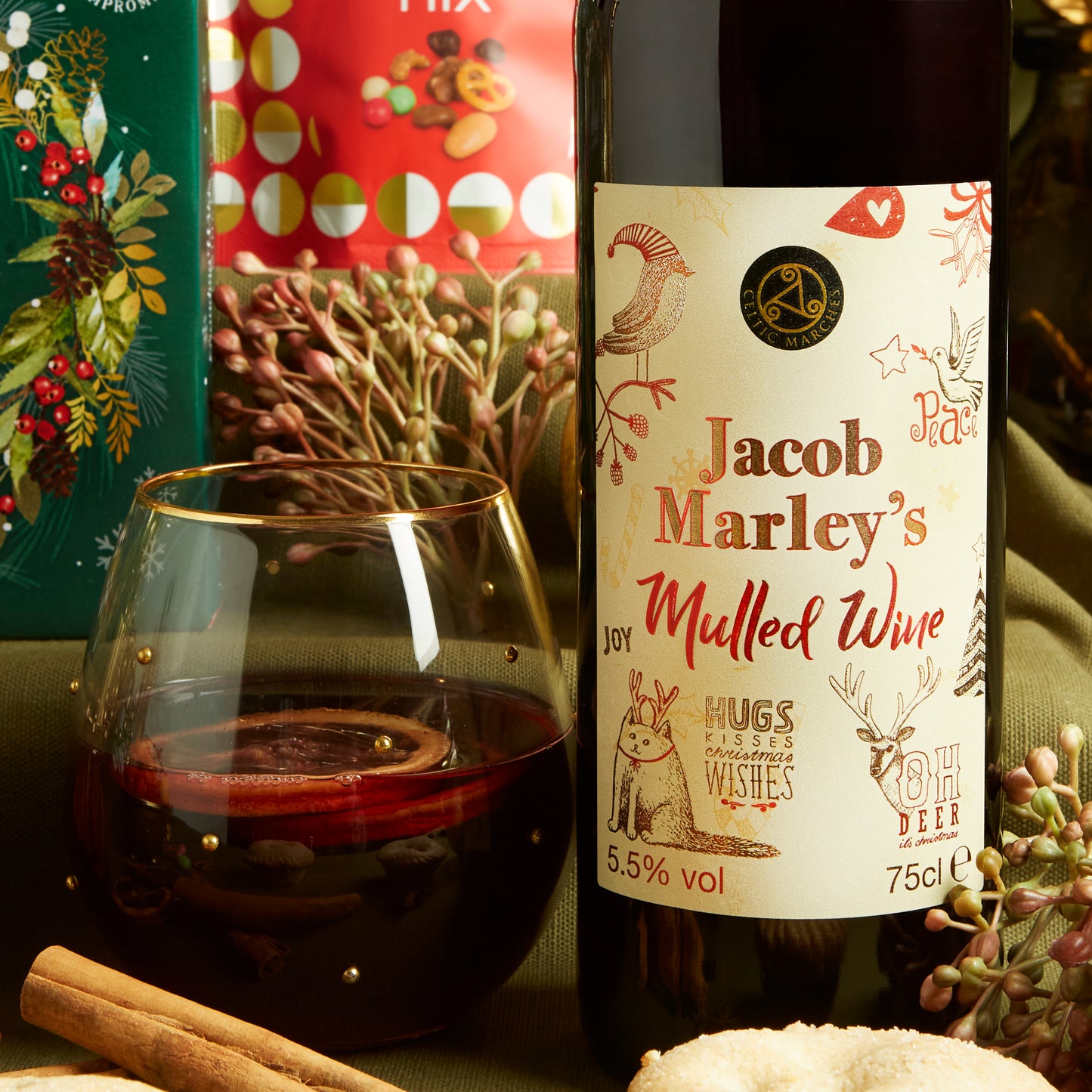 Jacob Marley's Mulled Wine; Perfect for Christmas Gifting