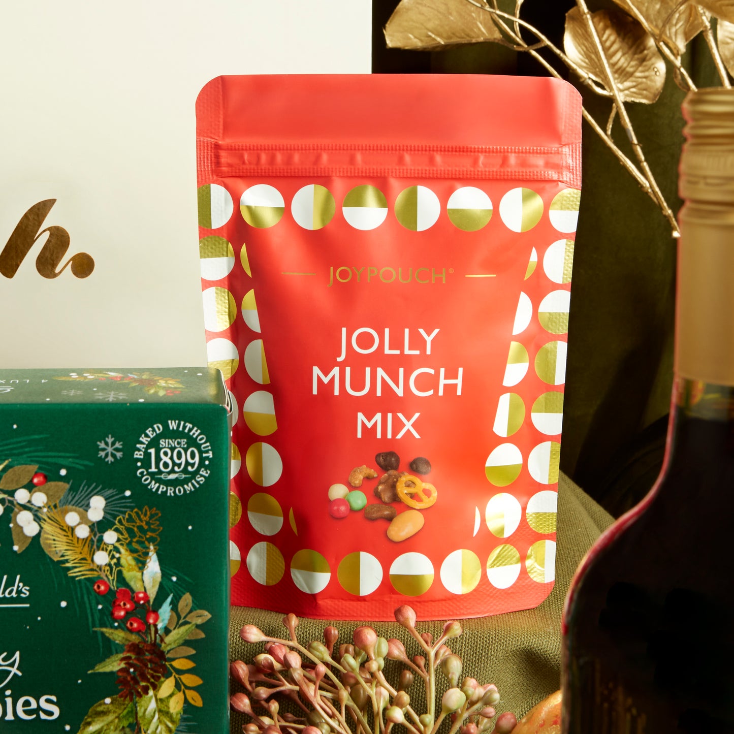 Joy Pouch's Moreish Jolly Munch Mix for Festive Snacking