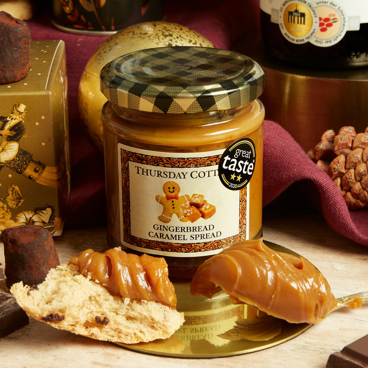 Thursday Cottage's Great Taste Award Winning Gingerbread Caramel Spread