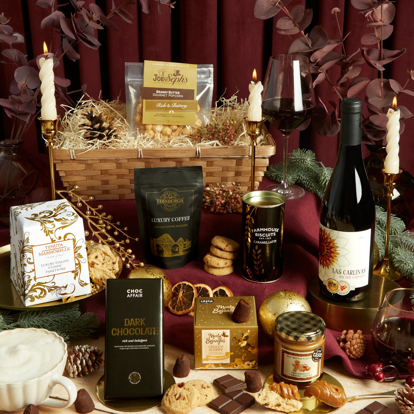 hampers.com Gold Standard Christmas Gift Hamper for Festive Feasting