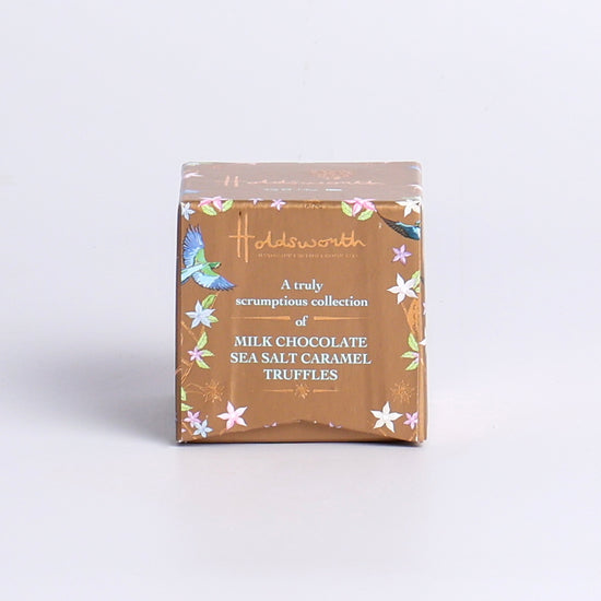 Image of 55g Seasalt Caramel Truffles by Holdsworth, part of luxury gift hampers from hampers.com UK